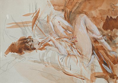 Reclining Lady by Giovanni Boldini